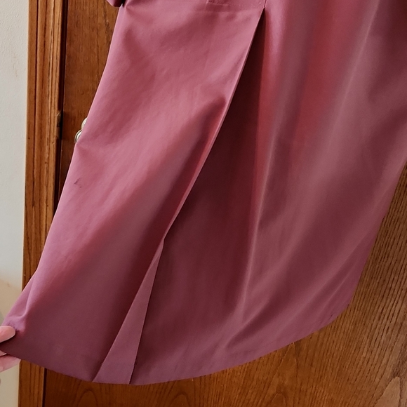 Vintage Misses Size 16R Misty Harbor ILGWU removable lining  Dark Rose Coat - Picture 15 of 15